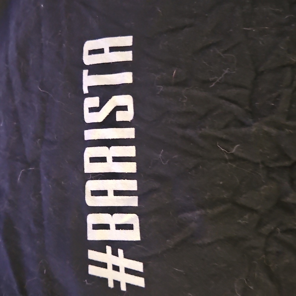 Black #BARISTA T-Shirt